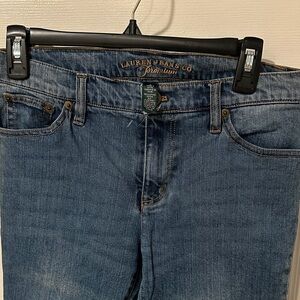 Lauren Ralph Lauren Blue Straight Leg Women's Jeans